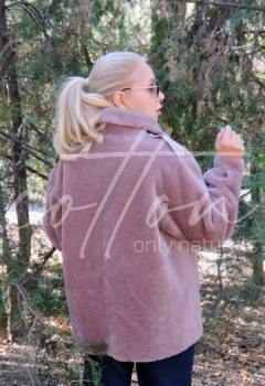 Шубка (напівшубок) з австралійської вовни (шерсть) Ash Rose