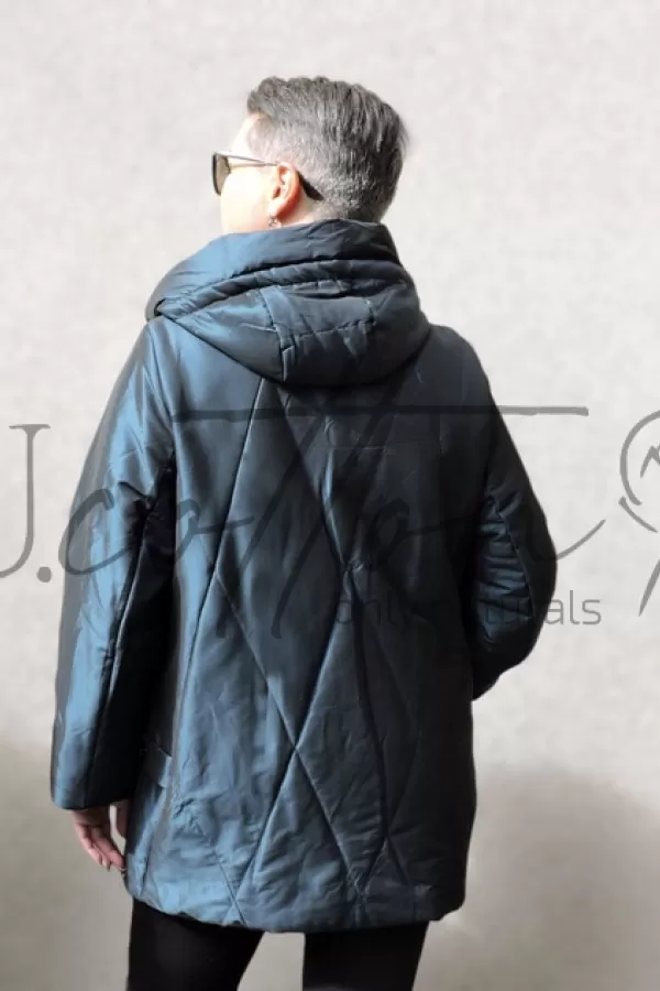 Куртка жіноча демісезонна Океанічний Металік