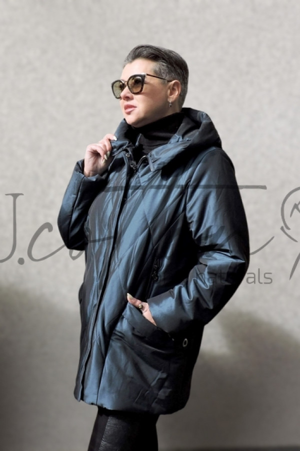 Куртка жіноча демісезонна Океанічний Металік