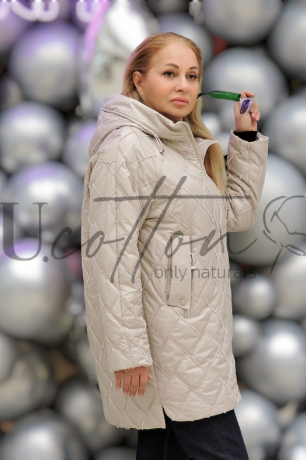 Куртка жіноча демісезонна Ромб Перлина