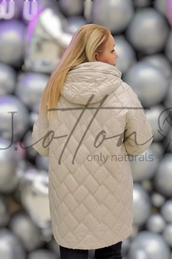 Куртка жіноча демісезонна Ромб Перлина