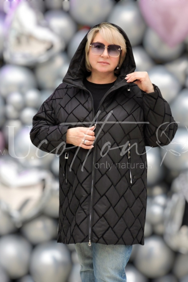 Куртка жіноча демісезонна Ромб Агат
