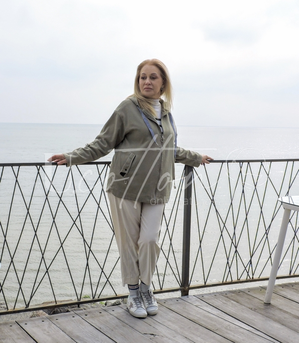 Вітровка (легка куртка) джинсова 100% коттонова бежева Grand Canyon