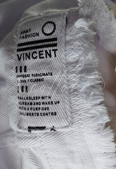 Вітровка коттонова натуральна із тканини Софт Джинс Білосніжна