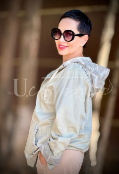 Куртка жіноча демісезонна бавовняна, 100% натуральна М'ятний Равлик (ментолова) 928